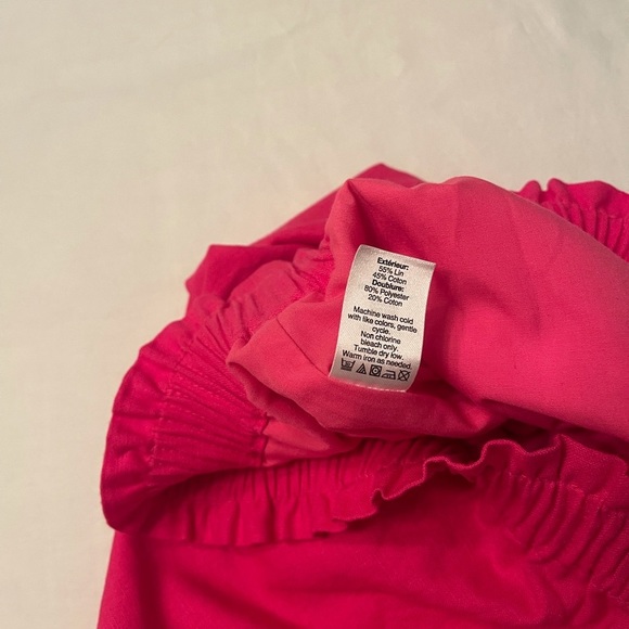 J. Crew Factory Pink Scallop High Waisted Skirt - Picture 8 of 11